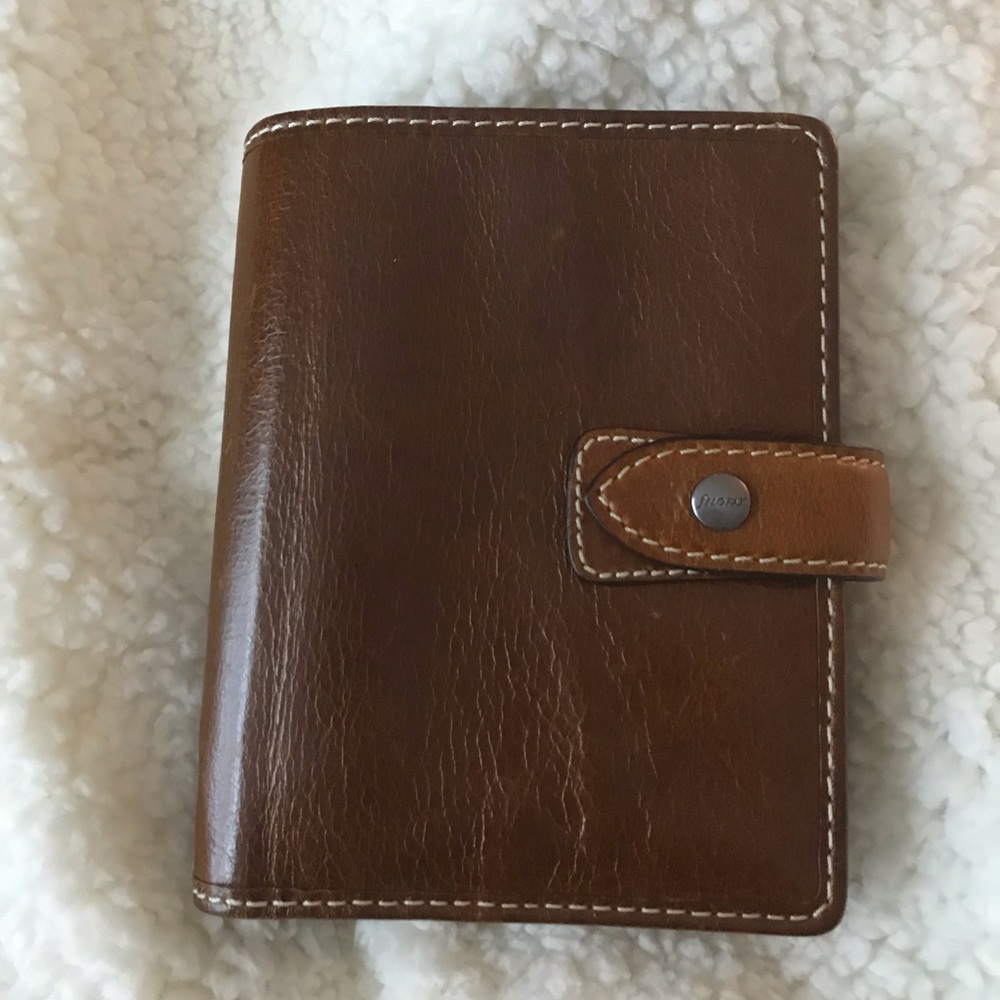 Filofax Pocket Malden in Ochre